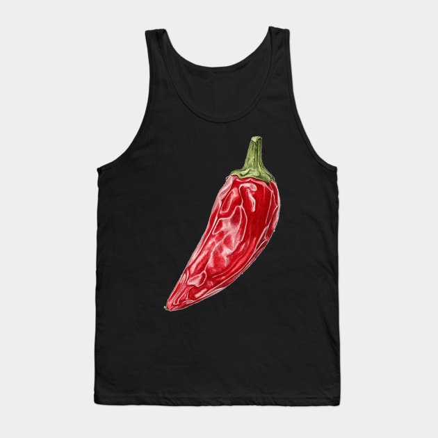 Red Hot Chilli Peppers ~ Wearable Art Tank Top by VioletGrant